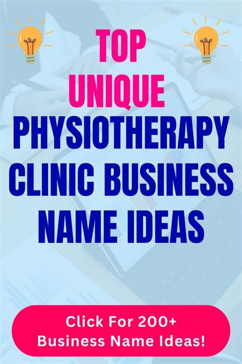 Best Physiotherapy Business Name Ideas 2023