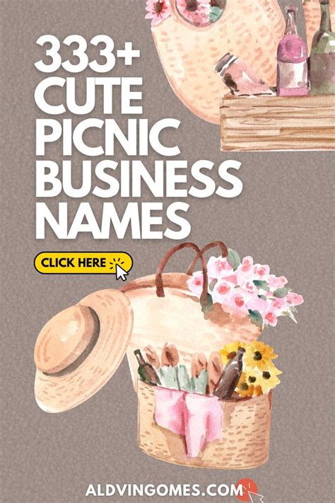Best Pop Up Picnic Business Name Ideas