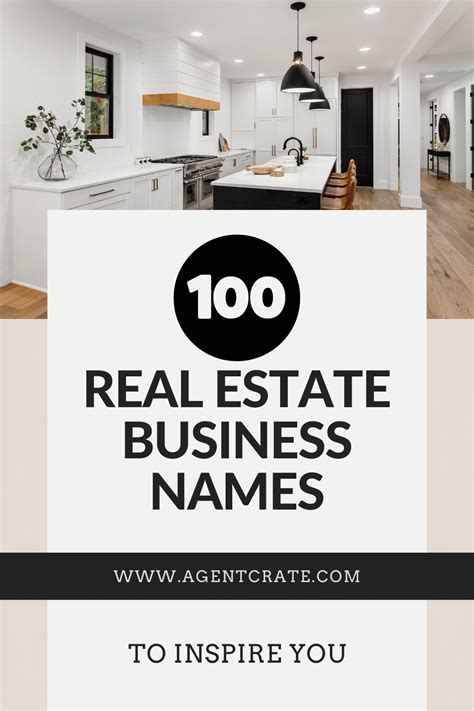 Top Real Estate Investor Business Name Ideas
