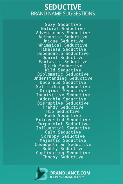 Captivating Seductive Business Name Ideas to Boost Your Brand