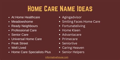 Top 20 Senior Care Business Name Ideas That Inspire Trust