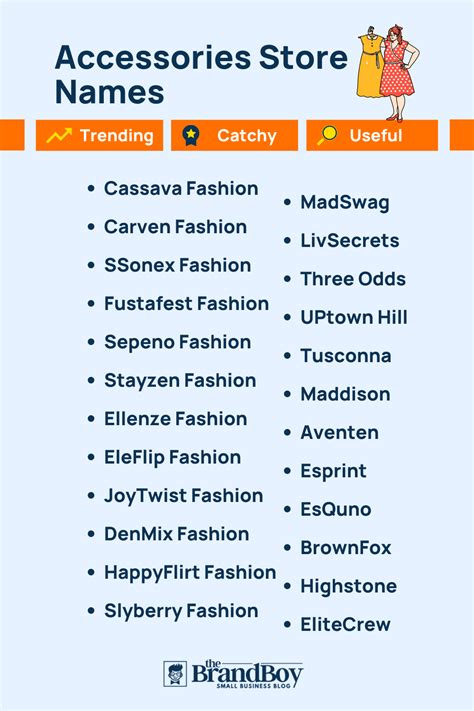 Small Business Name Ideas for Accessories That Wow!