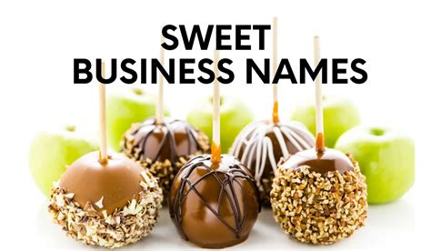 Small Business Name Ideas for Sweets That Will Make Your Customers Smile