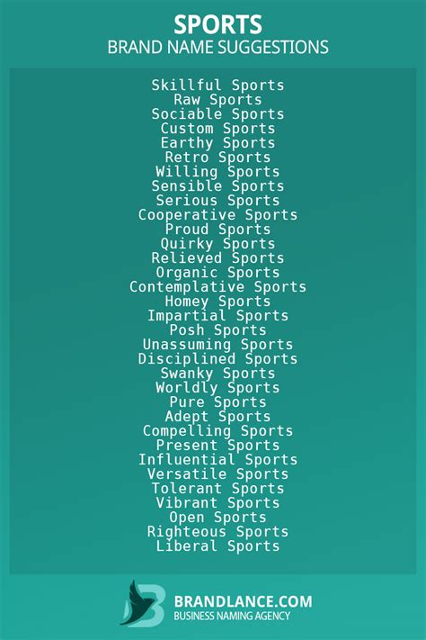 Top 20 Sports Business Name Ideas to Elevate Your Brand