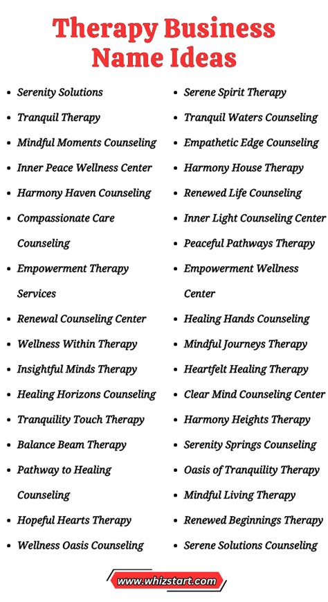 Best Sports Therapy Business Name Ideas