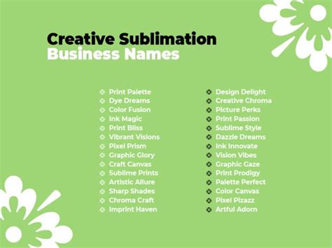 Best Sublimation Shirt Business Name Ideas