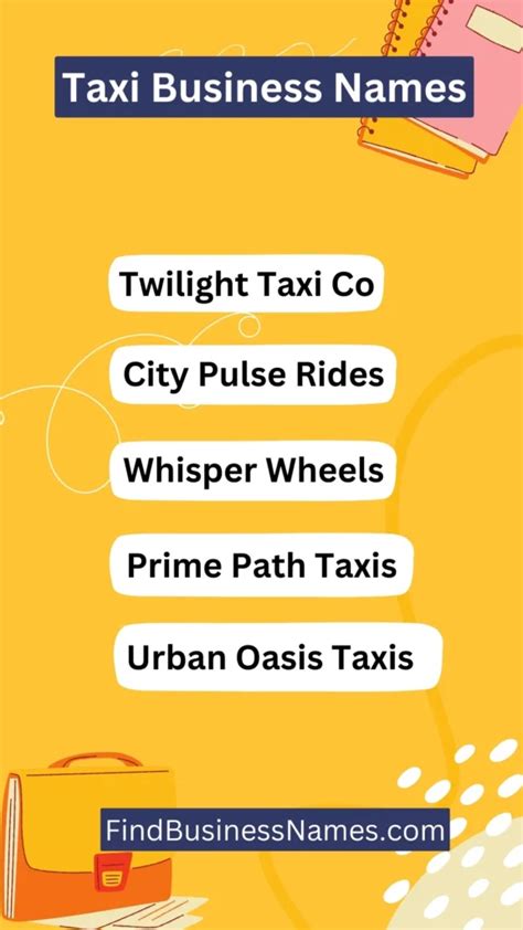 Best Taxi Business Name Ideas to Boost Your Brand