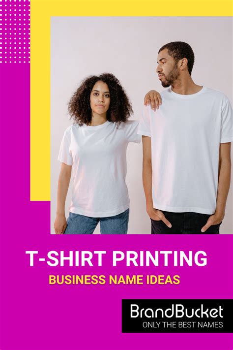 Top 20 Trendy Tee Shirt Business Name Ideas for 2023