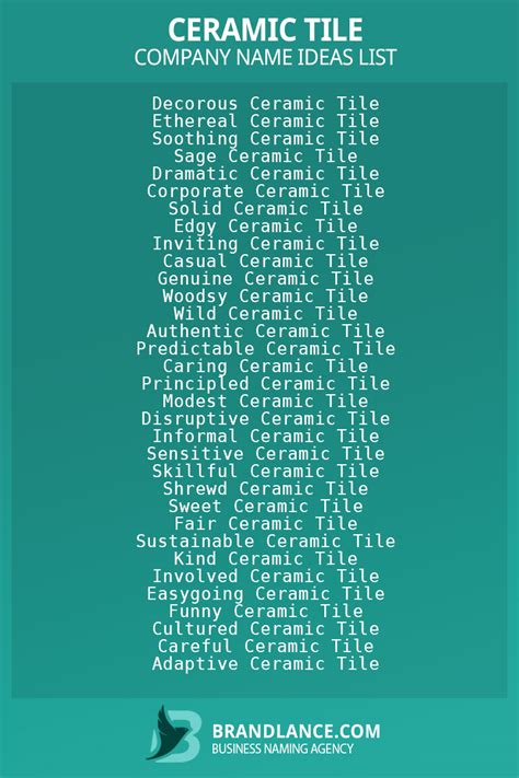 Best Tile Business Name Ideas for 2023