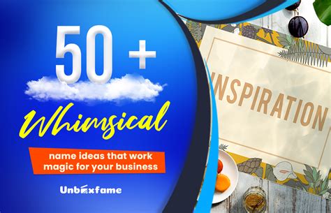 Whimsical Business Name Ideas That Will Spark Your Imagination