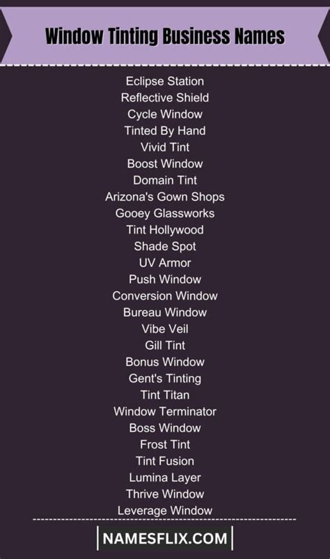 Catchy Window Tinting Business Name Ideas That'll Draw Customers In