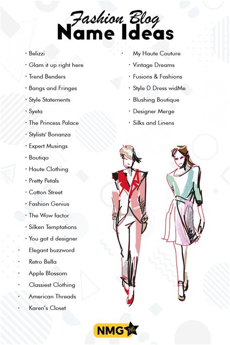 Best Women's Fashion Business Name Ideas